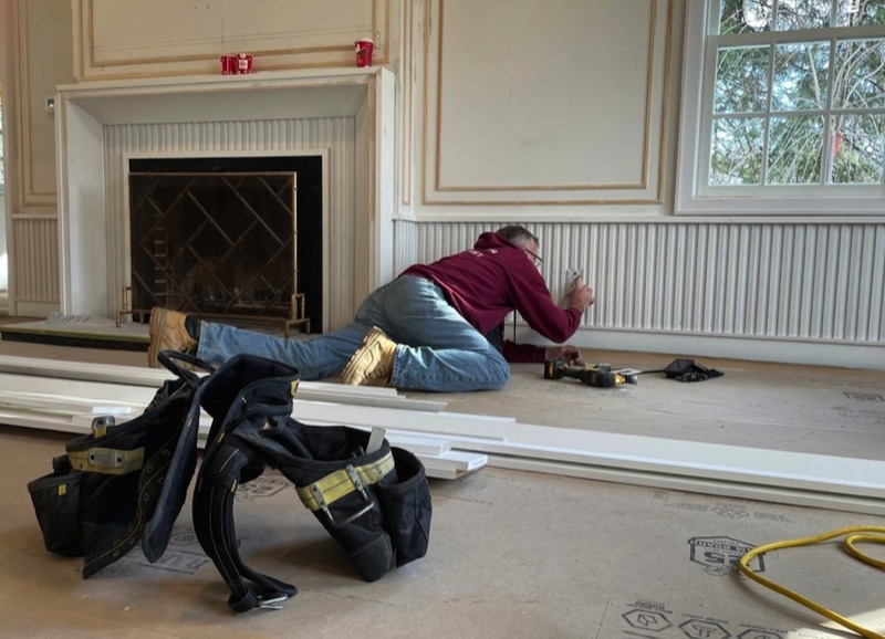 Wood Panel Installation