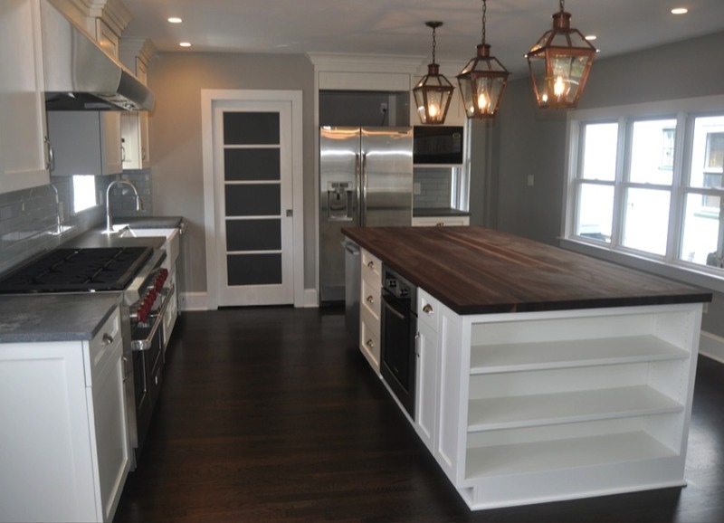 Remodeled Kitchen: Island