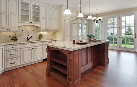 Kitchen Island and Countertop